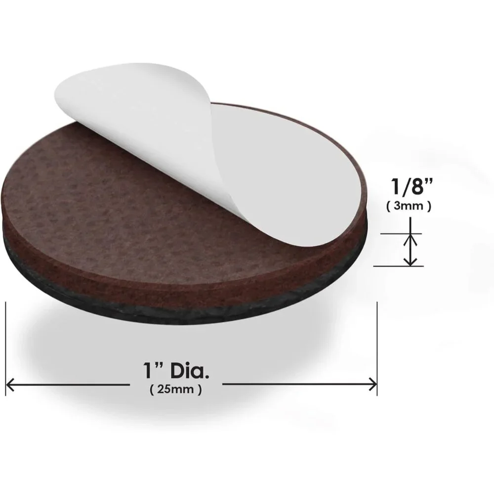 GorillaPads CB147 Non Slip Furniture Pads/Gripper Feet Set of 16 Self Adhesive R